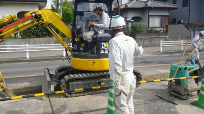 工事を統率する施工管理としてライフラインの「水道」を守る。豊田市の人々の生活をインフラから支える仕事。